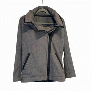 𝅺LULULEMON Asymmetrical Grey Moto Jacket